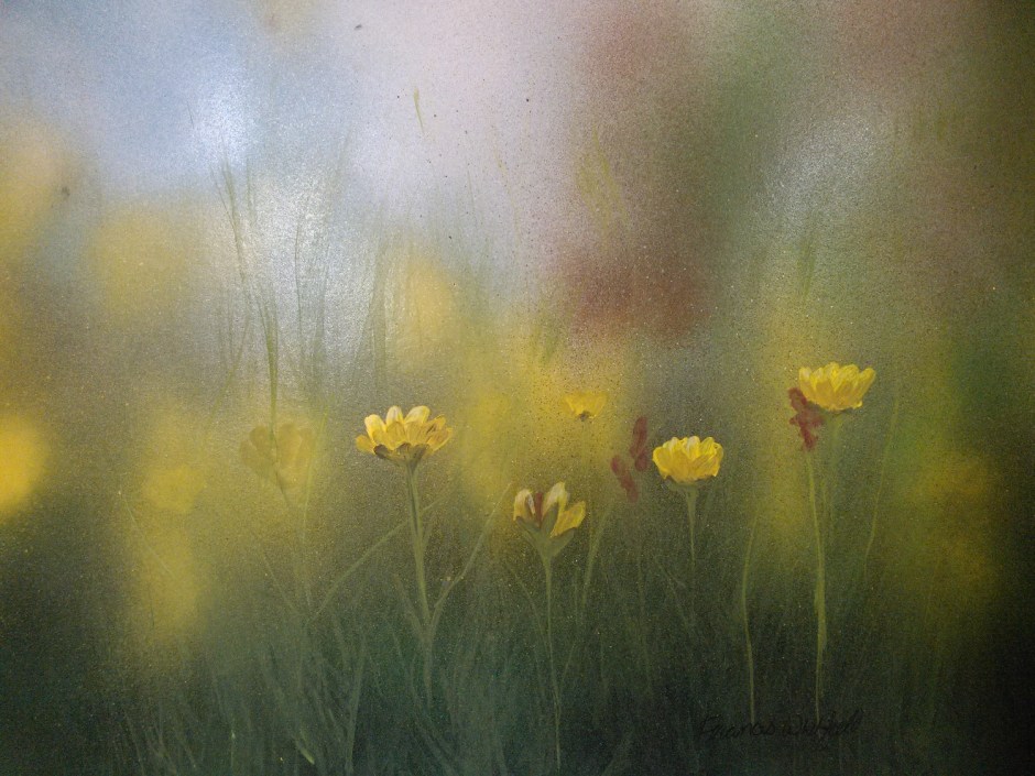 frances-whitfield-buttercups-in-the-mist-acrylic-11-x-14